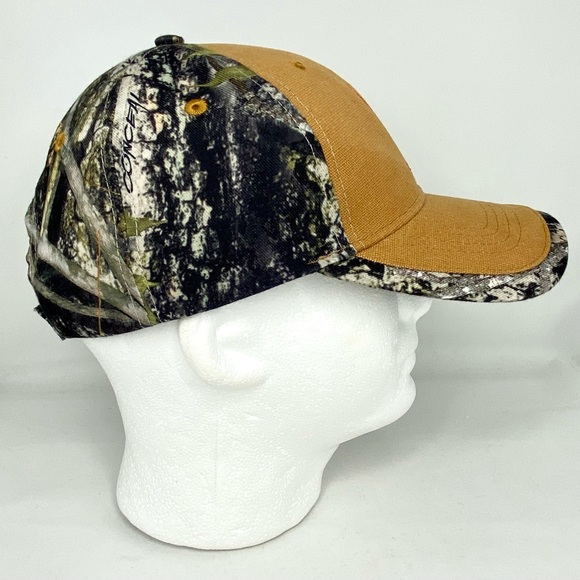 Python True Timber Hat Tan Camo Logo Performance Adjustable Hunting Cap - Picture 5 of 11